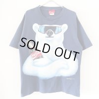 90s USA製 COCA COLA POLARBEAR　企業 TEE SHIRT