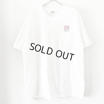 画像1: 00s DELICIOUS PIZZA POCKET TEE SHIRT