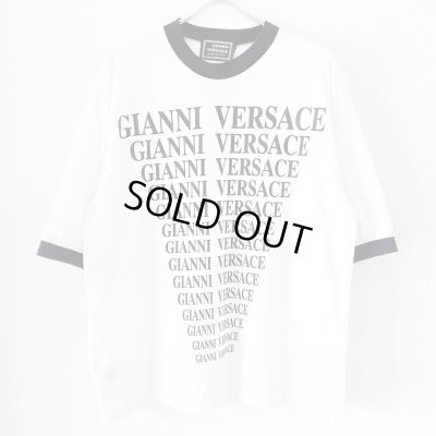 画像1: 90s USA製 BOOTLEG VERSACE LINGER TEE SHIRT