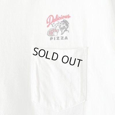 画像3: 00s DELICIOUS PIZZA POCKET TEE SHIRT