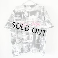 90s USA製　LAS VEGAS ALL OVER PRINT TEE SHIRT  