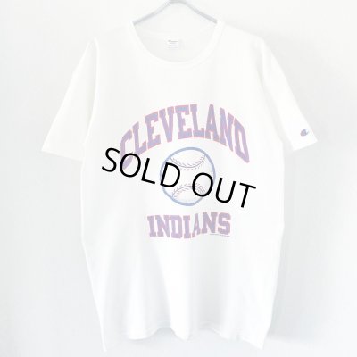 画像1: 80s USA製 CHAMPION CLEVELAND INDIANS TEE SHIRT