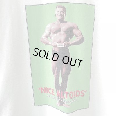 画像2: 90s ALTOIDS MINT TABLET BODY BUILDER PHOTO TEE SHIRT