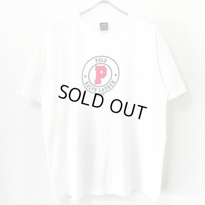 画像1: 90s USA製 RALPH LAUREN CIRCLE LOGO TEE SHIRT