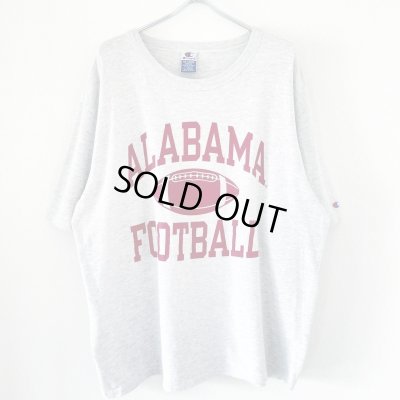 画像1: 90s USA製 CHAMPION ALABAMA FOOTBALL TEE SHIRT