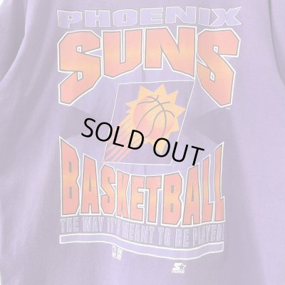 画像2: 90s USA製 STARTER PHOENIX SUNS NBA TEE SHIRT