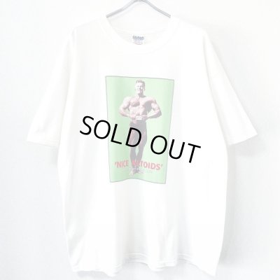 画像1: 90s ALTOIDS MINT TABLET BODY BUILDER PHOTO TEE SHIRT