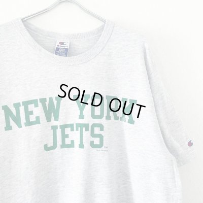 画像2: 90s USA製 CHAMPION NEW YORK JETS TEE SHIRT