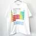 画像1: 90s USA製 PERIODIC TABLE OF THE ELEMENTS ART TEE SHIRT (1)