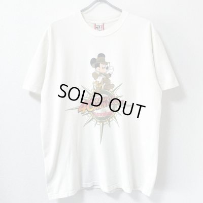 画像1: 90s USA製 MICKEY MOUSE DISNEYLAND 40 YERS OF ADVENTURES TEE SHIRT