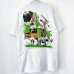 画像2: DEADSTOCK 90s USA製 ANIMAL ART TEE SHIRT (2)