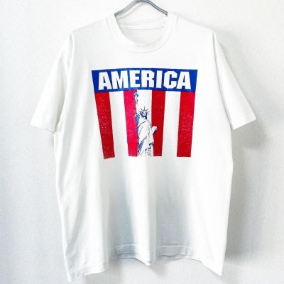 画像1: 90s USA製 AMERICA ART TEE SHIRT