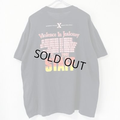 画像2: 90s XJAPAN VIOLENCE IS JEALOUSY TOUR STAFF TEE SHIRT