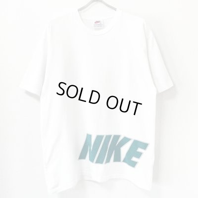 画像1: 90s NIKE 袖　PRINT BIG  LOGO TEE SHIRT