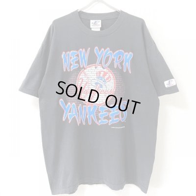 画像1: 90s USA製 NEW YORK YANKEES GRAFFITI TEE SHIRT