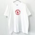 画像1: 90s USA製 WATCH OUT FOR FORKLIFT 標識ART TEE SHIRT (1)