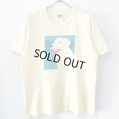 画像1: 90s USA製 DOG ART TEE SHIRT