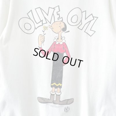 画像2: 90s USA製 POPYE OLIVE OYL TEE SHIRT