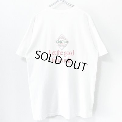 画像2: 90s USA製 TABASCO 企業 TEE SHIRT