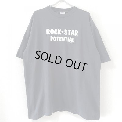 画像1: 90s USA製 ROCK STAR POTENTIAL JOKE TEE SHIRT