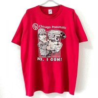 90s USA製 CHICAGO PNEUMATIC 企業 TEE SHIRT