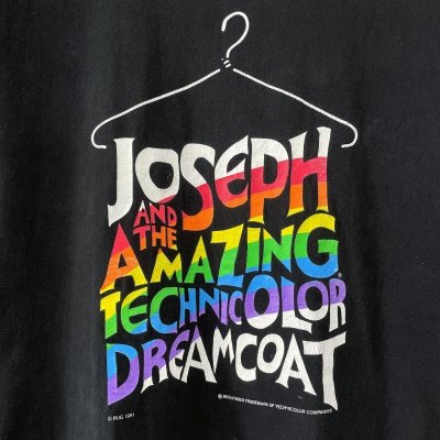 画像2: 90s USA製 JOSEPH AND THE AMAZING TECHNICOLOR DREAMCOAT TEE SHIRT