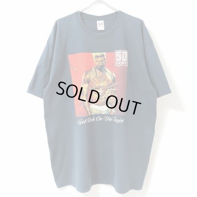 画像1: 00s 50CENT RAP TEE SHIRT