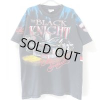 90s USA製 NASCAR THE BLACK KNIGHT TEE SHIRT