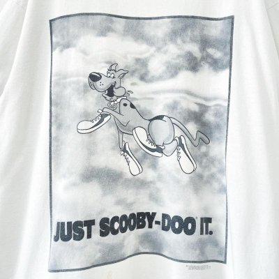 画像2: 90s USA製 SCOOBY DOO JUST SCOOBY-DOO IT JUMPMAN PARODY TEE SHIRT