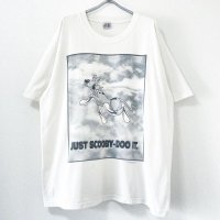 90s USA製 SCOOBY DOO JUST SCOOBY-DOO IT JUMPMAN PARODY TEE SHIRT