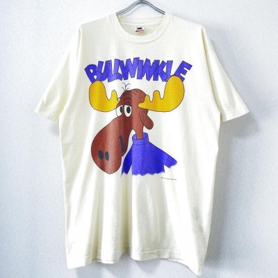 画像1: 90s USA製 BULLWINKLE TEE SHIRT