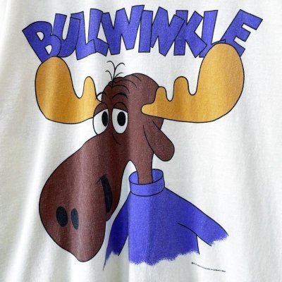 画像2: 90s USA製 BULLWINKLE TEE SHIRT