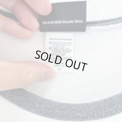 画像7: 90s USA製 SPACE JAM RINGER TEE SHIRT