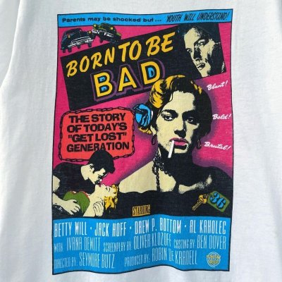 画像2: 90s USA製 BORN TO BE BAD MOVIE TEE SHIRT