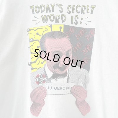 画像2: 90s USA製 TODAY'S SECRET WORD IS PEE WEE HERMAN TEE SHIRT