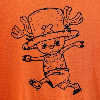 画像2: 90s USA製 ONE PIECE CHOPPER TEE SHIRT