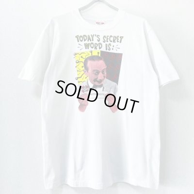 画像1: 90s USA製 TODAY'S SECRET WORD IS PEE WEE HERMAN TEE SHIRT