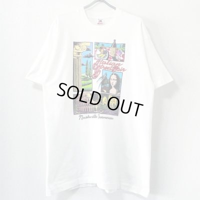 画像1: 90s USA製 MONNALIZA ART TEE SHIRT