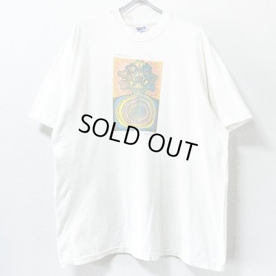 画像1: 90s USA製 DAVID FRIEDMAN TREE OF LIFE ART TEE SHIRT