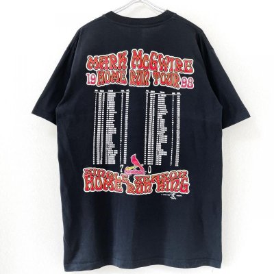 画像2: 90s MARK MEGWIRE HOME RUN TOUR 98 TEE SHIRT