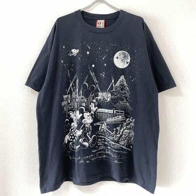 画像1: 90s USA製 DISNEYLAND TEE SHIRT