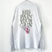 画像2: 90s USA製 LORD'S GYM JESUS ART L/S TEE SHIRT (2)