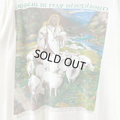 画像2: 90s USA製 JESUS ART TEE SHIRT