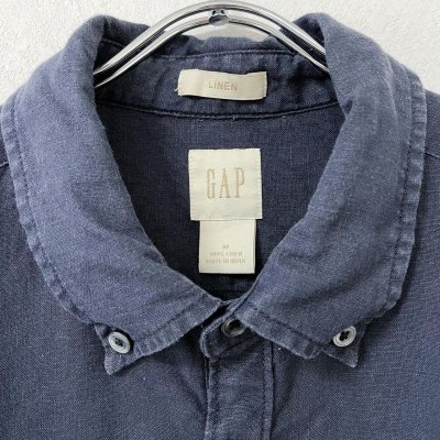 画像3: GAP　LINEN PULLOVER SHIRT