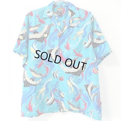 画像1: 80s　香港製　patagonia pataloha HAWAIIAN SHIRT