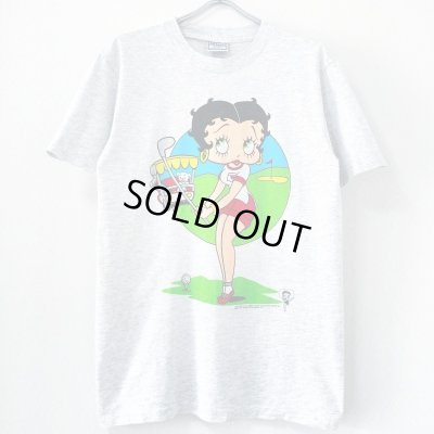 画像1: 90s USA製 BETTY BOOP GOLF TEE SHIRT