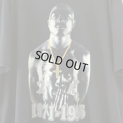 画像2: 00s 2pac RAP TEE SHIRT