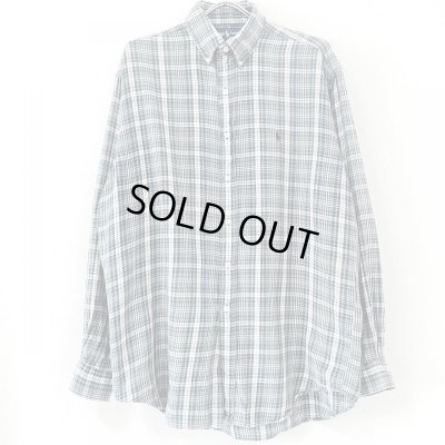 画像1: 90s RALPH LAUREN PAID L/S SHIRT