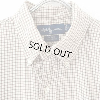 画像3: 90s RALPH LAUREN PAID L/S SHIRT