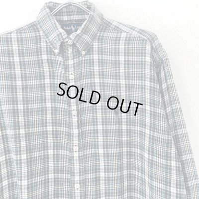 画像2: 90s RALPH LAUREN PAID L/S SHIRT